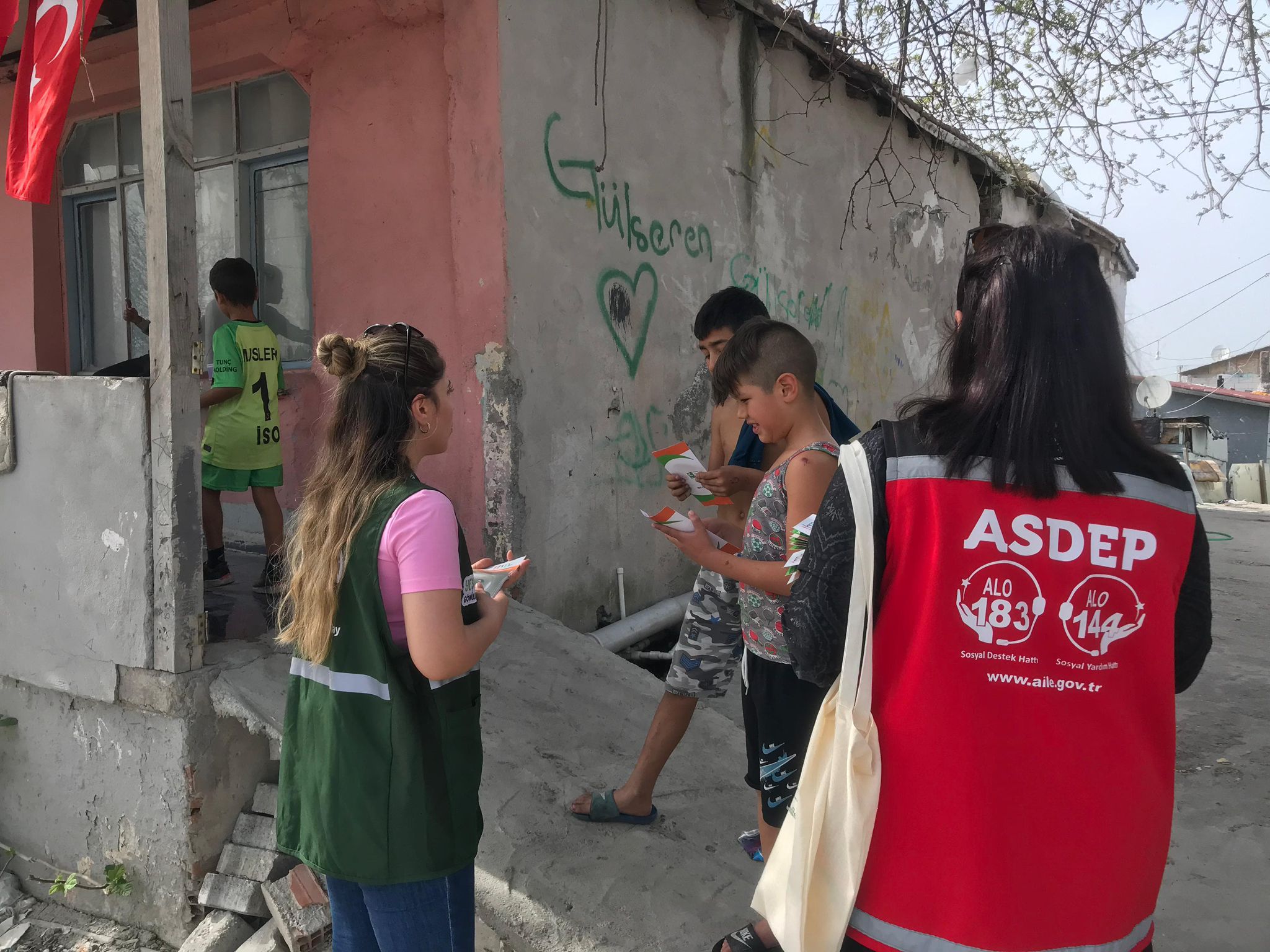 Roman Vatandaslara Yonelik Strateji Belgesi 1.Asamada Eylem Plani Kapsaminda Hane Ziyaretleri Gerceklestirildi.