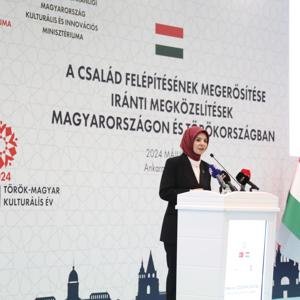 Bakanımız Göktaş, "Türkiye ile Macaristan'ın Aile Yapısının Güçlendirilmesine Yönelik Özgün Yaklaşımlar Paneli"nde konuştu: - fotoğraf 1