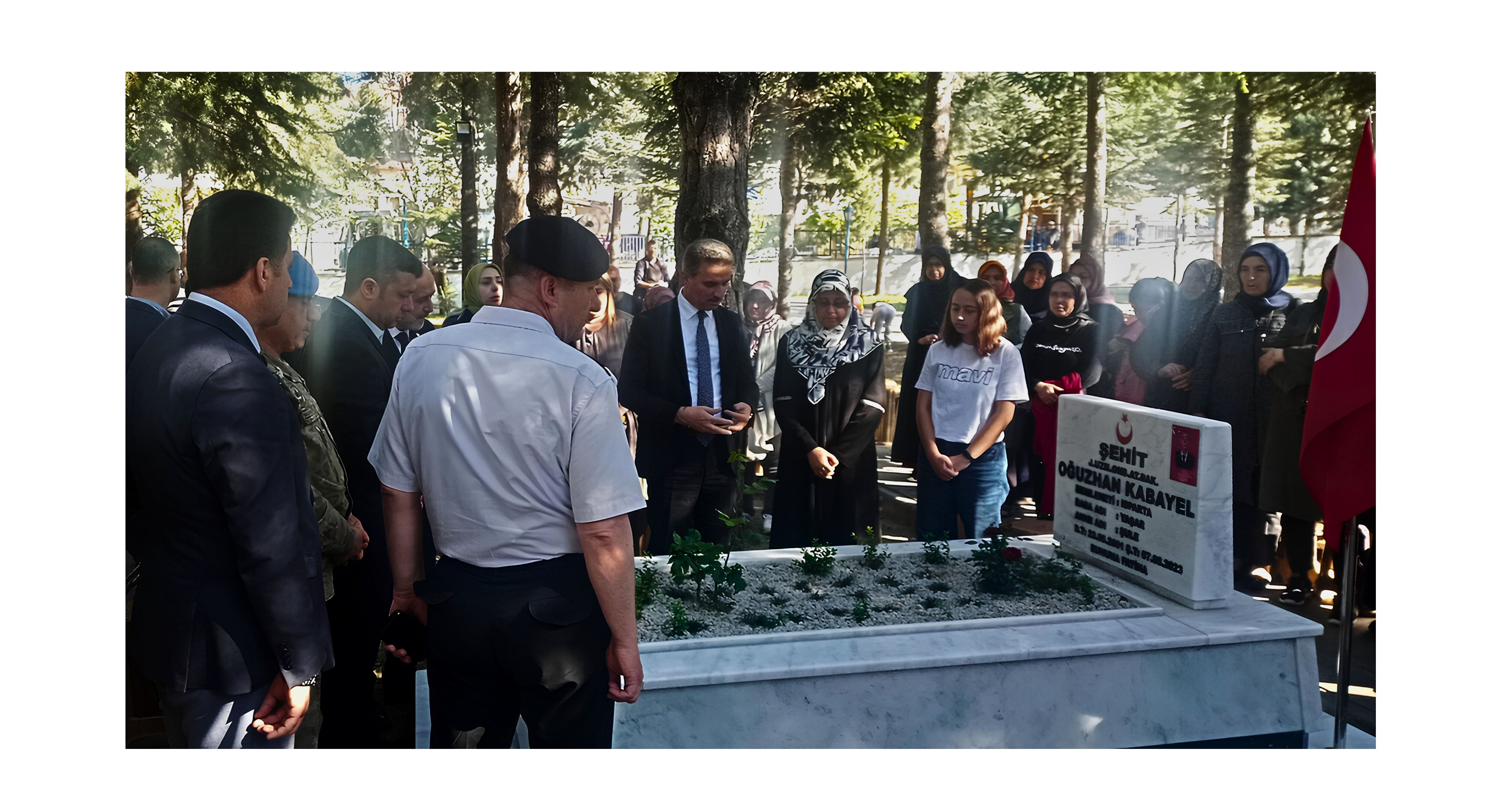 Şehadetinin 1. yıl dönümünde şehidimizi ziyaret ettik