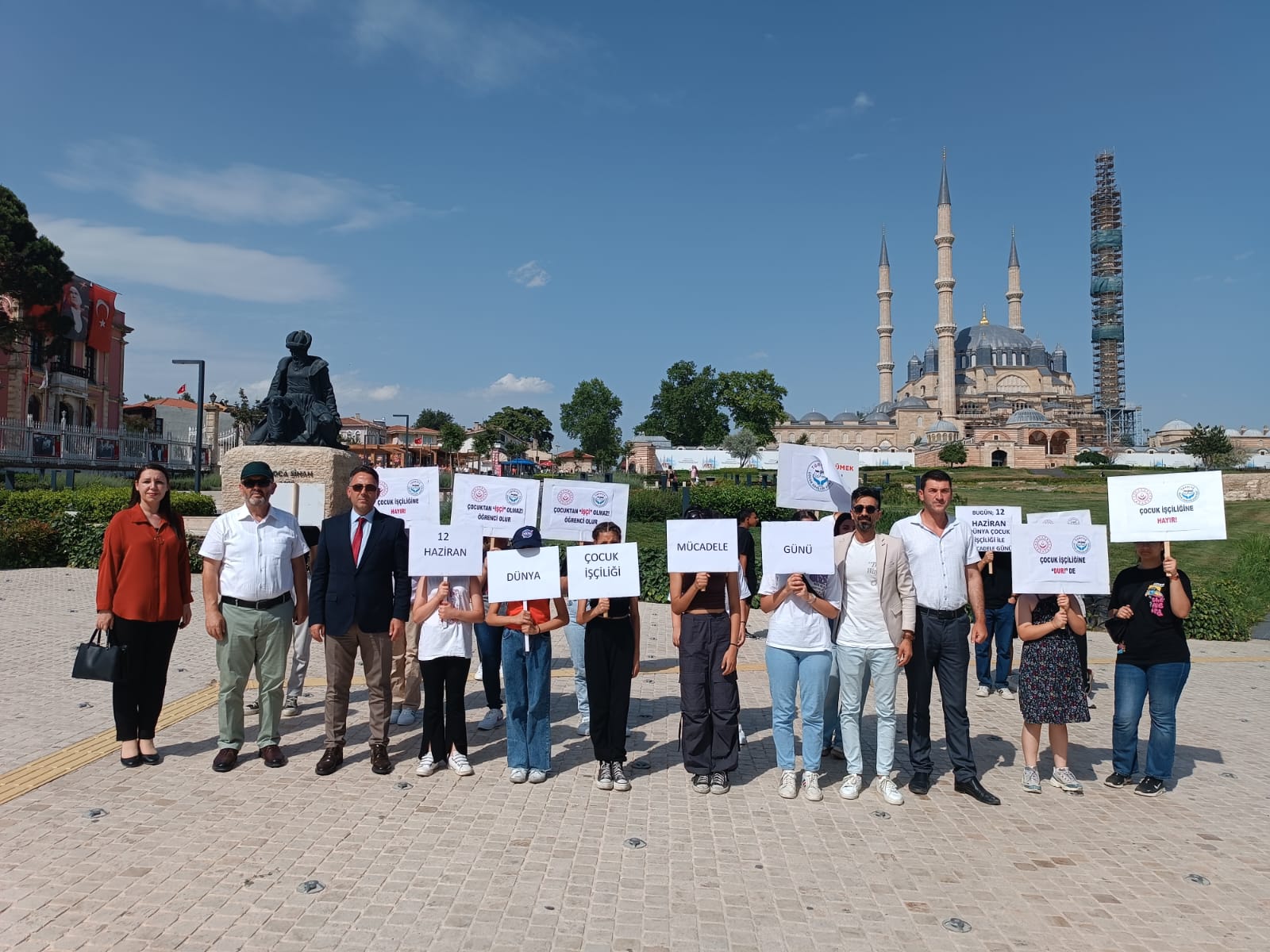 Çocuk İşçiliği ile Mücadele Günü kapsamında etkinlikler yapıldı.