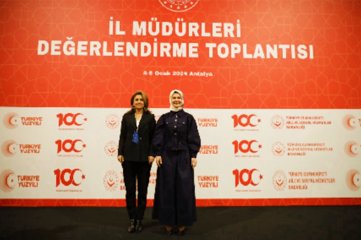 Bakanımız Sayın Mahinur Özdemir Göktaş'a Şükranlarımı Sunarım