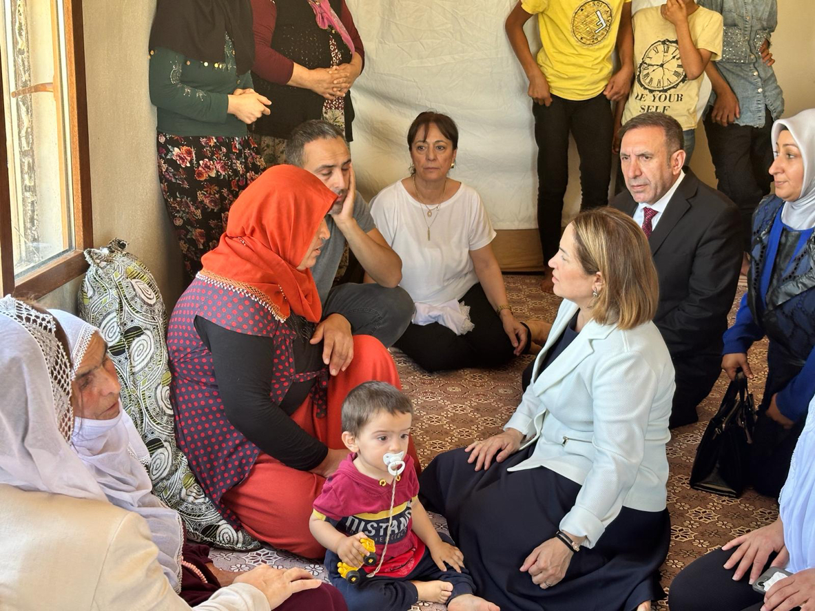 Bakan Yardımcımız Sayın MADAK'tan Yangın Bölgesine Ziyaret