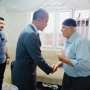 ŞEHİDİMİZİN DEDESİNE ZİYARET - fotoğraf 5