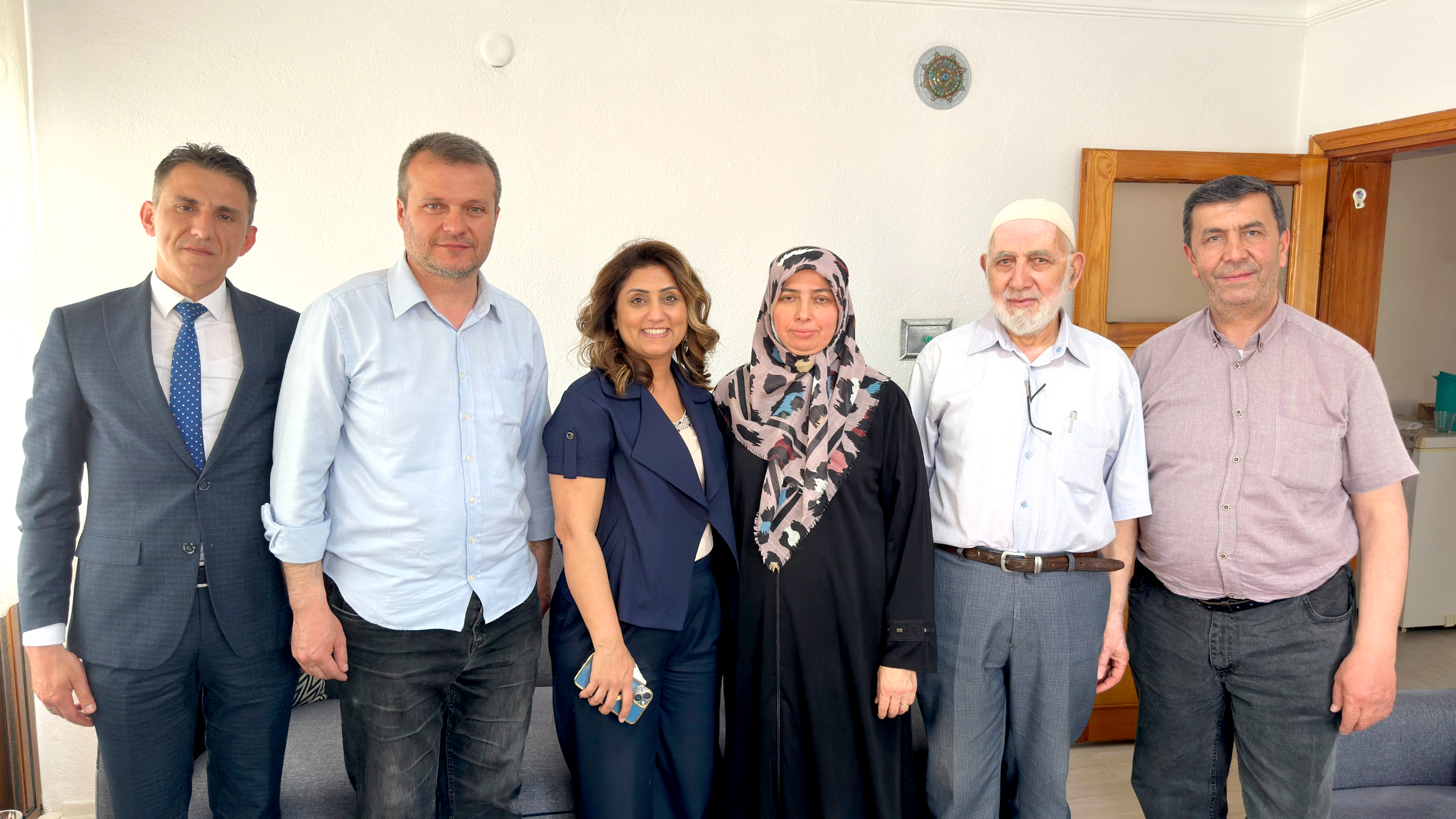 Şehidimiz Jandarma Asteğmen Ahmet İNAL'ın Değerli Ailesine Ziyaret