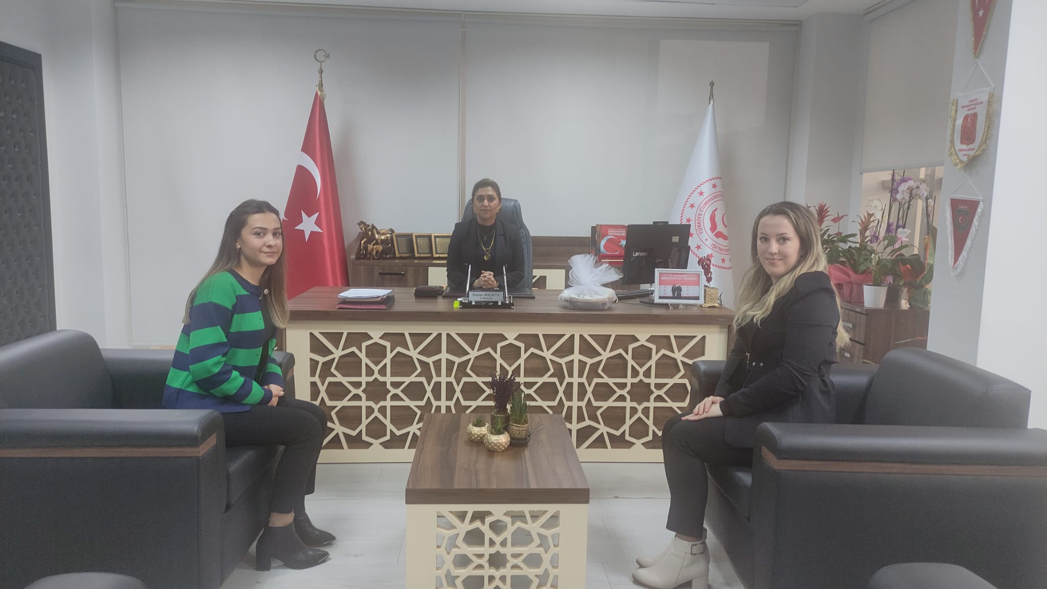 Bigadiç Aile Destek Merkezi, İl Müdürümüze Ziyaret Gerçekleştirdi