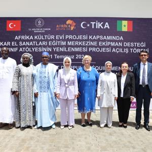Bakanımız Göktaş, Dakar El Sanatları Eğitim Merkezinin yeni atölyelerinin açılışını gerçekleştirdi - fotoğraf 9