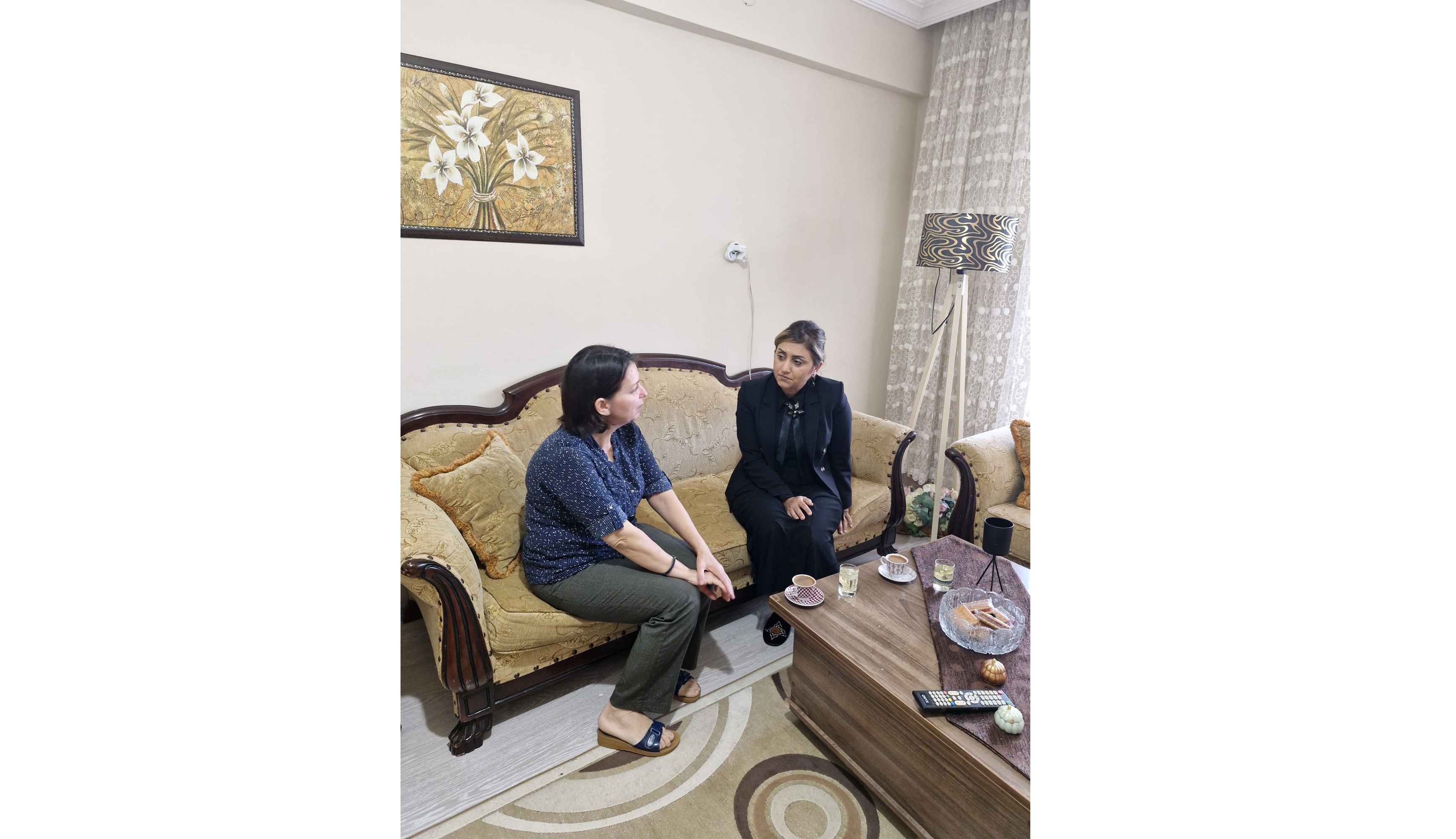  Şehidimiz Snr. Asb. Kd. Çvş. Bahadır CANBULAT'ın Kıymetli Ailesine Ziyaret