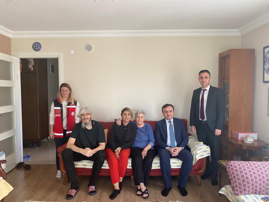 Gazimiz Hüseyin KÖKSAL'ın Kıymetli Ailesine Ziyaret 