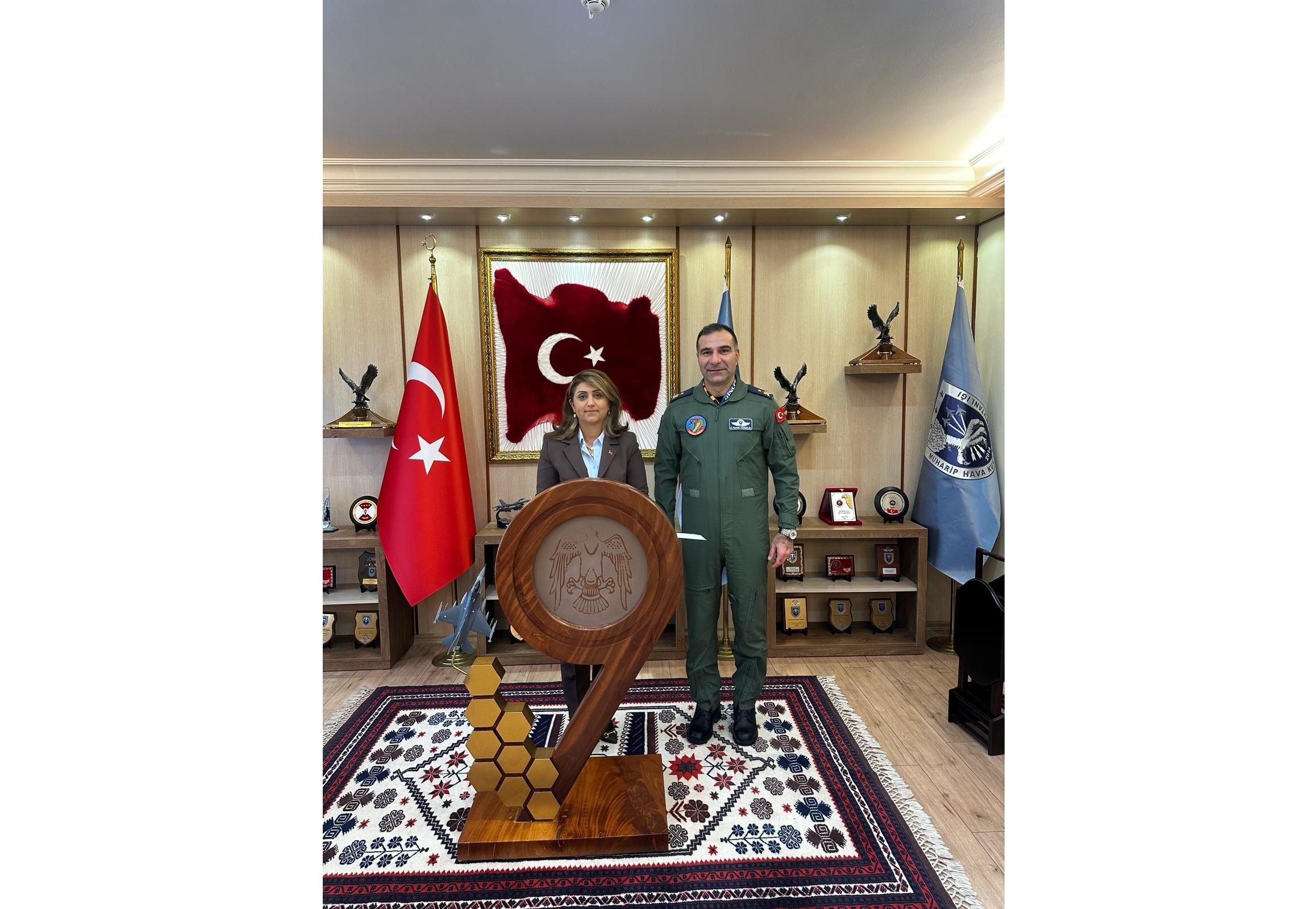 Garnizon ve 9. Ana Jet Üs Komutanlığına Ziyaret