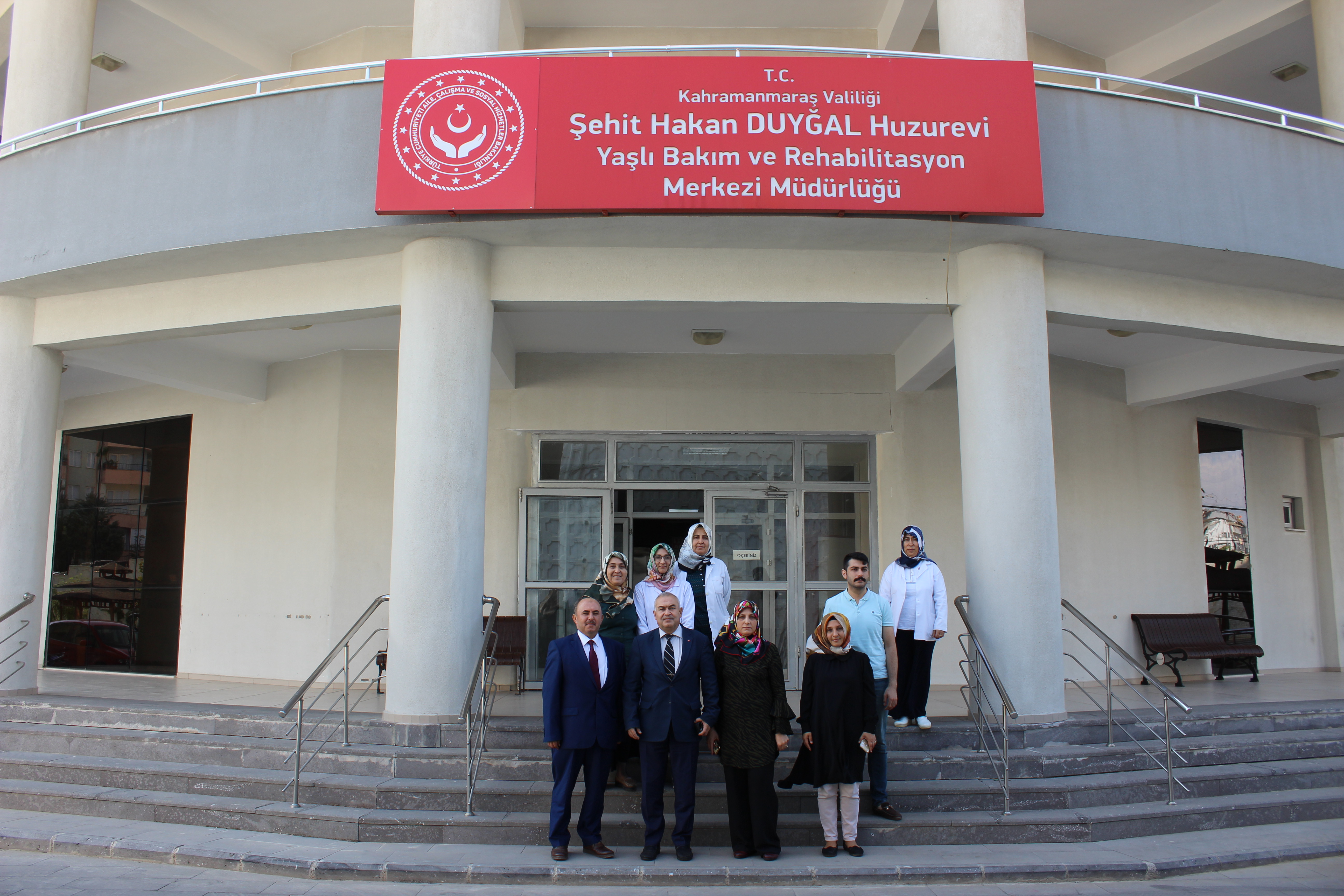 Vali Yardımcımız Fatih DAMATLAR Şehit Hakan Duyğal Huzurevi Yaşlı Bakım ve Rehabilitasyon Merkezini Ziyaret Etti.