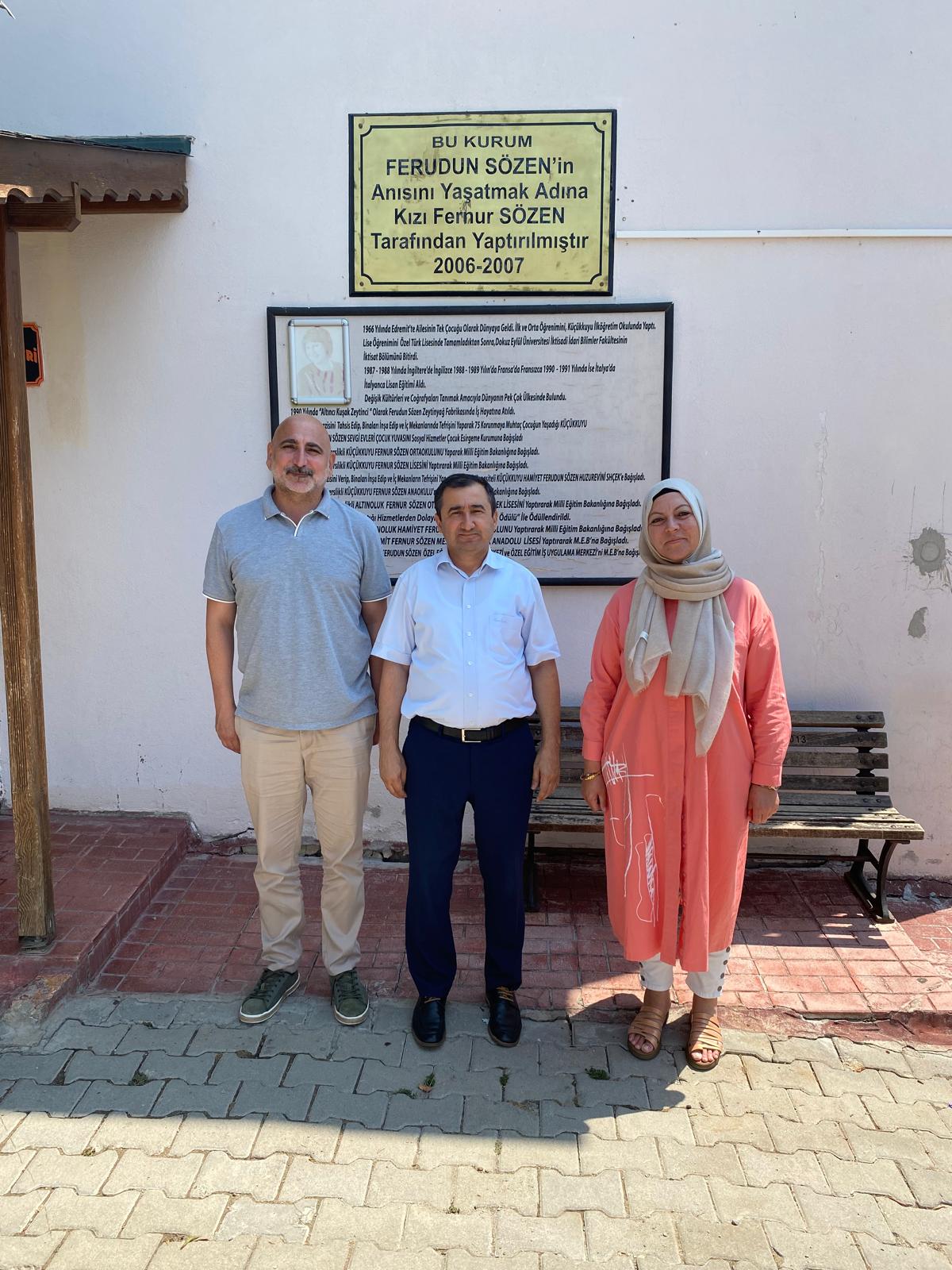 İl Müdürümüz Ali ÖMÜT Ayvacık İlçemizde Hizmet Veren Kuruluşlarımızı Ziyaret Etti