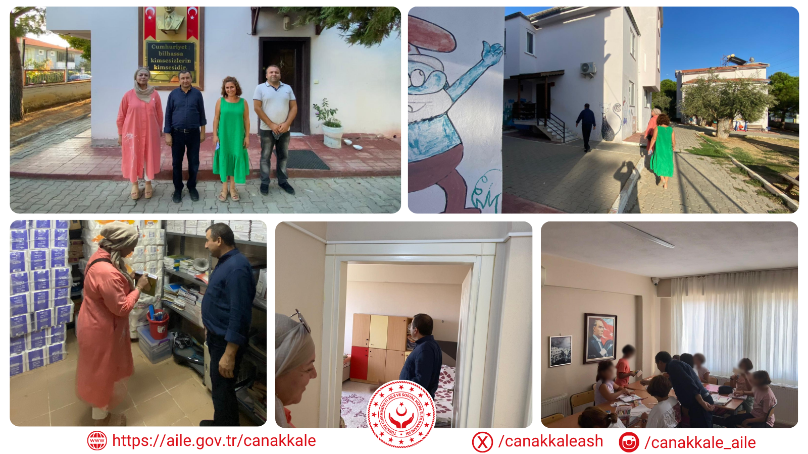 İl Müdürümüz Ali ÖMÜT, Hamiyet Feridun Sözen Çocuk Evleri Sitesi'ni Ziyaret Ederek Kapsamlı Bir Denetim Gerçekleştirdi. 