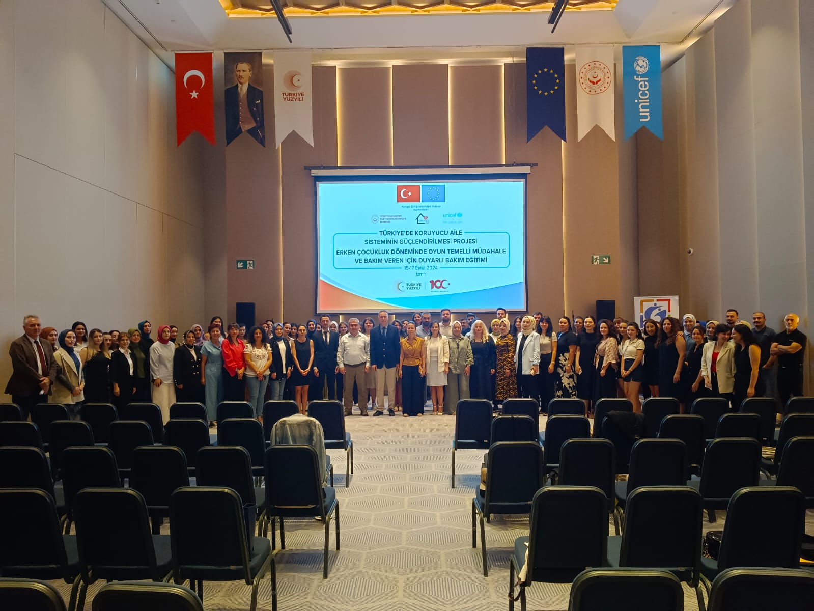 Erken Çocukluk Döneminde Oyun Temelli Müdahale ve Bakım Veren için Duyarlı Bakım Eğitimi Düzenlendi