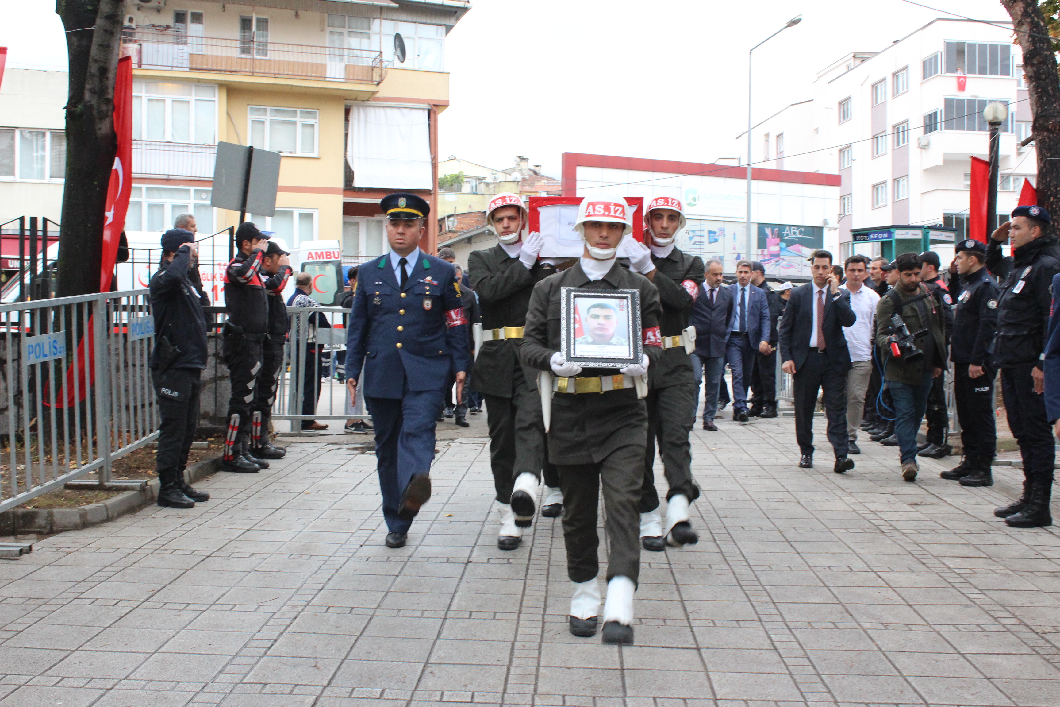 Bursa Şehit Piyade Er Muhammet Emin KOTANOĞLU’ nu Uğurladı.