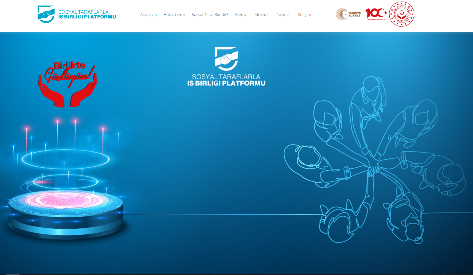 Sosyal Taraflarla İş Birliği Web Sitesi Hizmete Açıldı