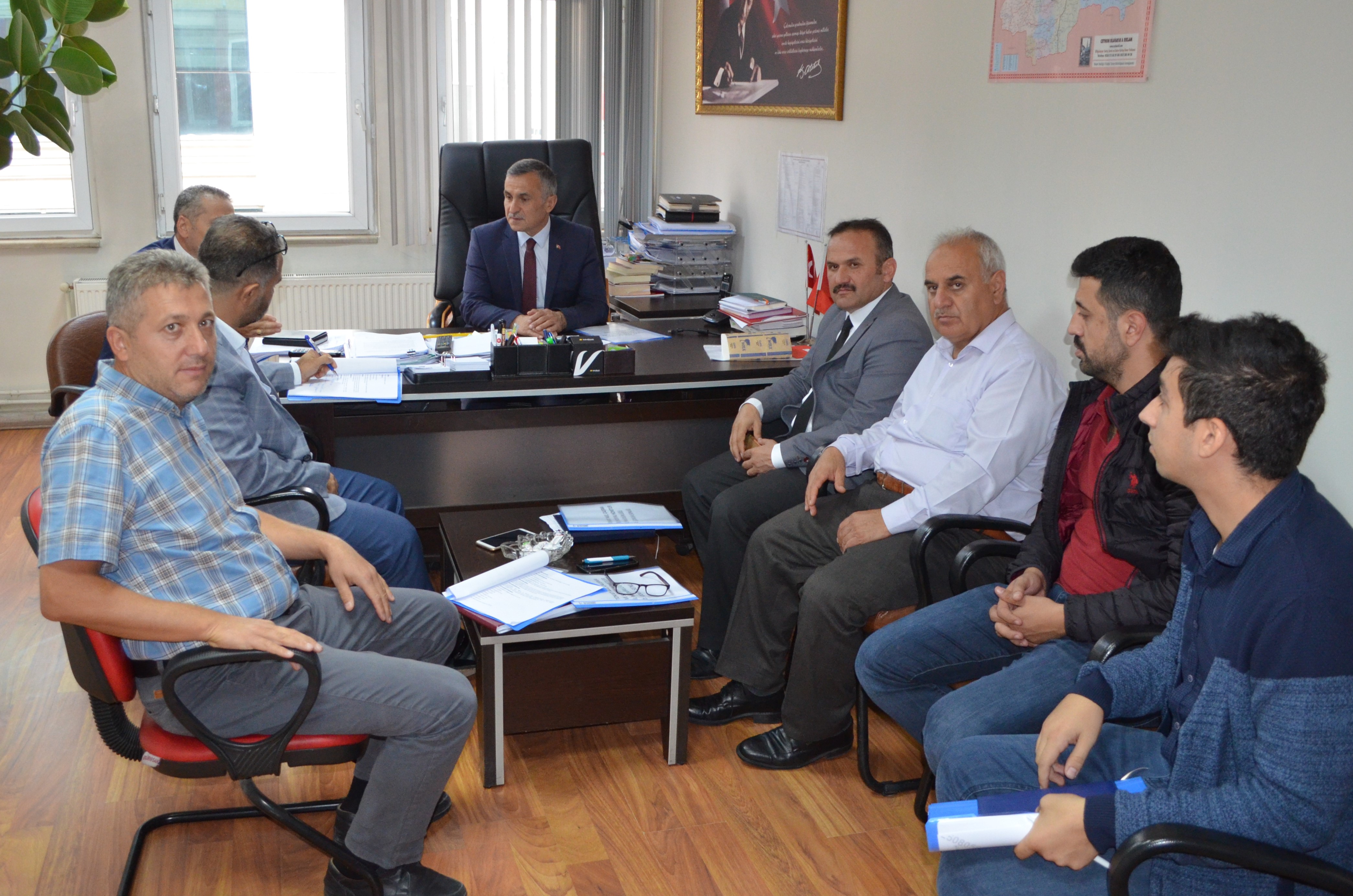 İl Müdürümüz Mahmut ÖZDEMİR Çocuk Hizmetlerinde Görev Yapan Meslek Elemanları Personellerimiz İle Biraraya Geldi