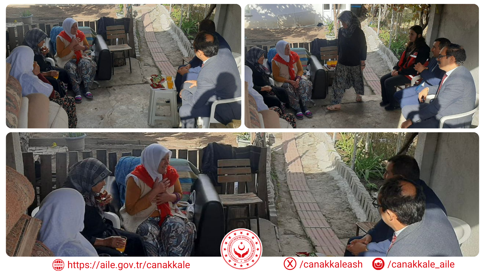 İl Müdürümüz Ali ÖMÜT Şehit Ailelerimizi Ziyaret Etti