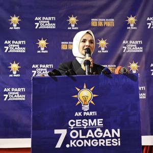 Aile ve Sosyal Hizmetler Bakanımız Göktaş, İzmir'de ilçe kongresinde konuştu - fotoğraf 1