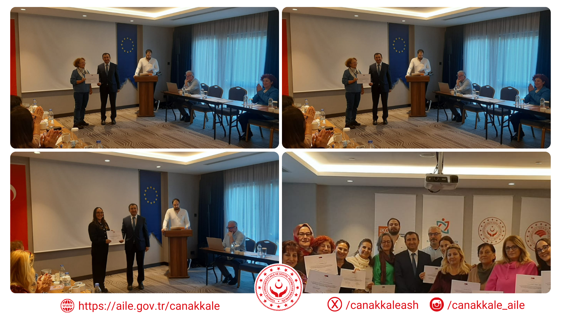 Kadınların Kooperatifler Yoluyla Güçlendirilmesi Projesi Sertifika Töreni