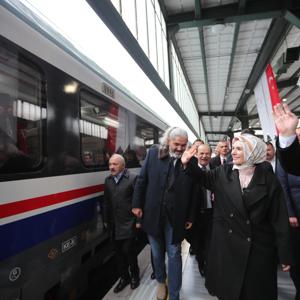 "Turistik Tuz Ekspresi Engelleri Kaldırmak İçin Sefere Çıkıyor Projesi" treni, Ankara'dan uğurlandı - fotoğraf 5