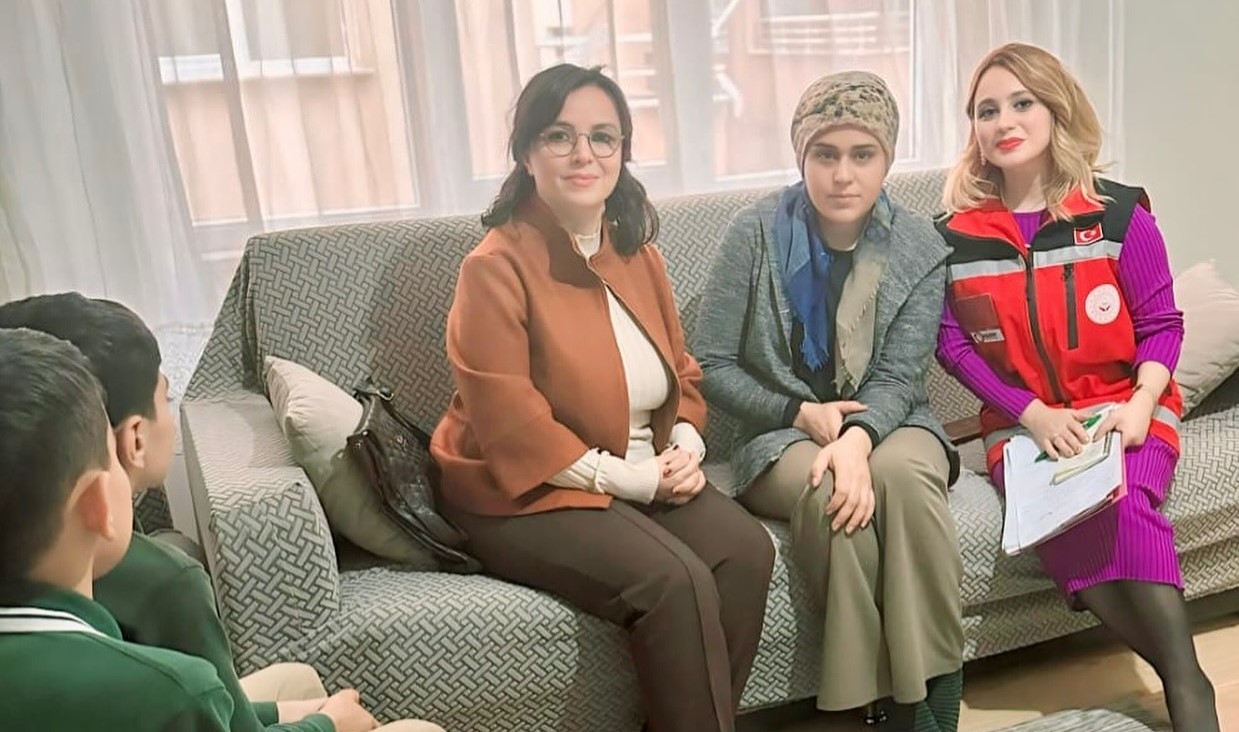 SED Hizmet Modelimizden Yararlanan Cide ilçemizdeki Ailemiz Ziyaret Edildi