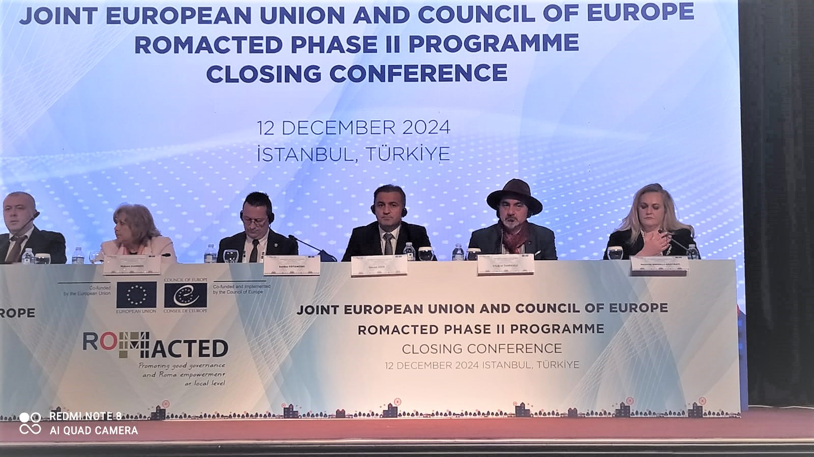 Romacted II Konferansında Roman Vatandaşlarımıza Yönelik  Bakanlığımız Çalışmaları Hakkında Bilgi Verildi