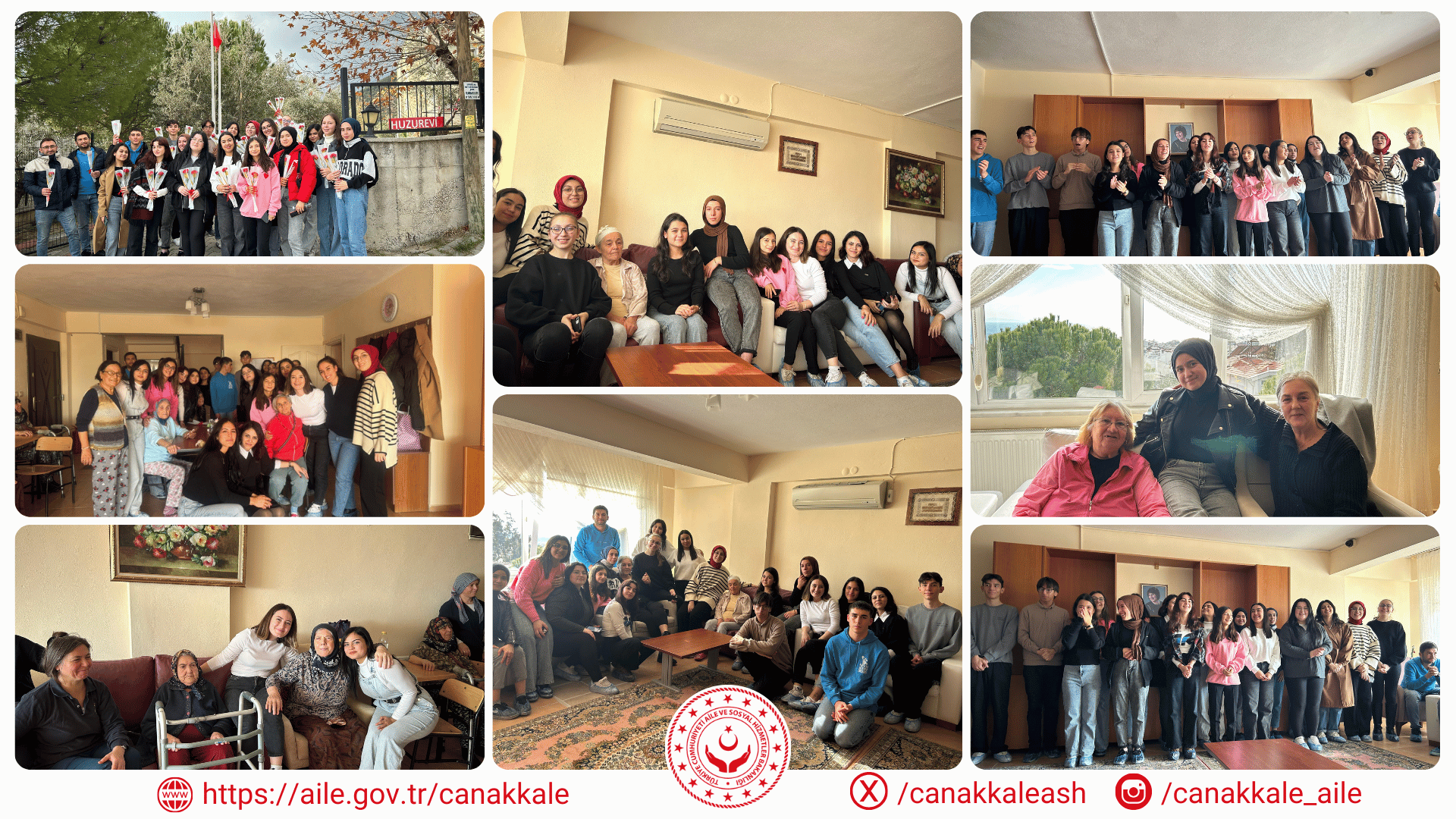 Kalkım Çok Programlı Anadolu Lisesi Huzurevi Ziyareti