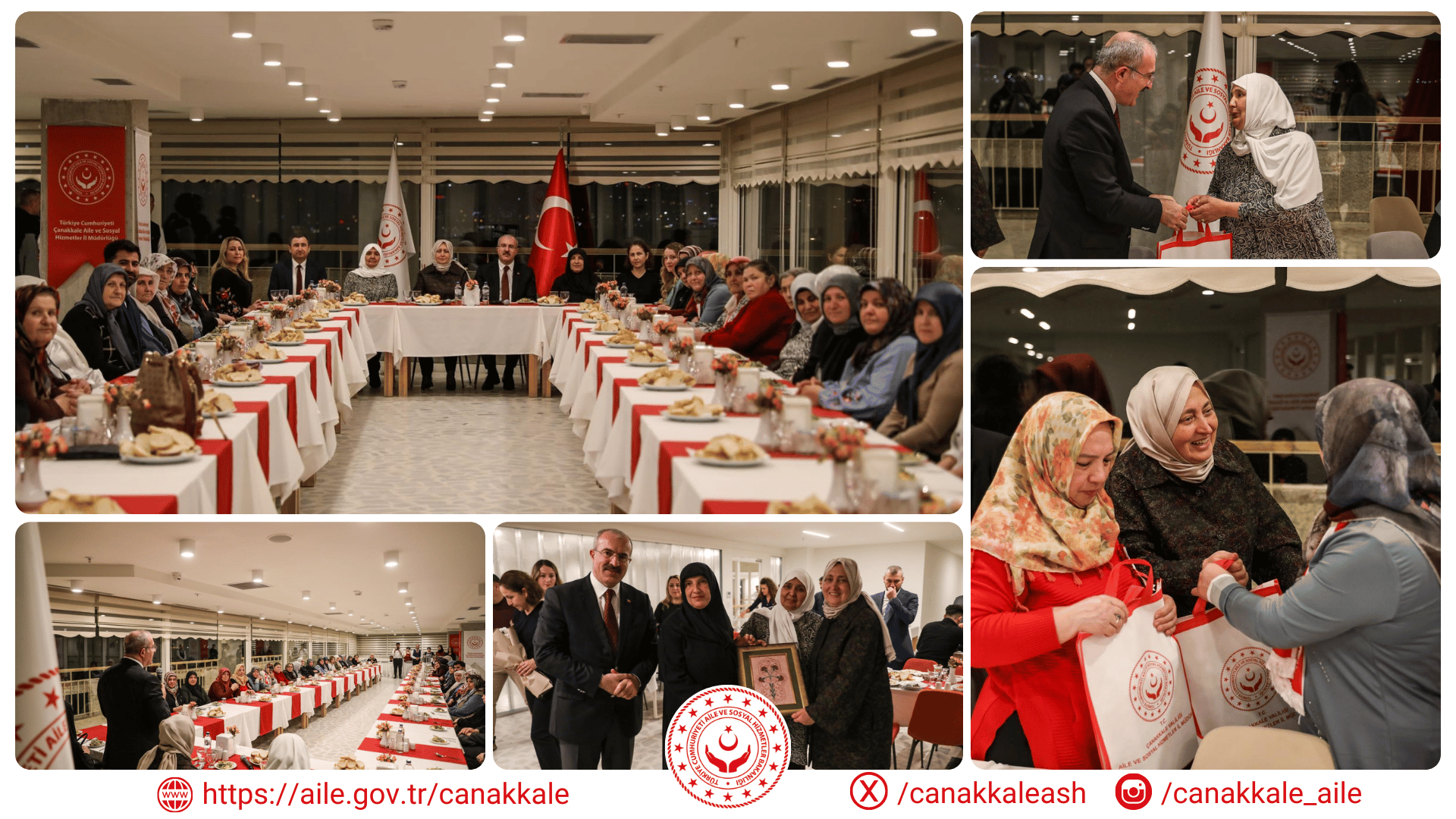 Valimiz Sayın Doç. Dr. Ömer TORAMAN ve eşi Sayın Neşe TORAMAN Hanımefendi Aziz Şehitlerimizin Değerli Anneleri ve Eşleriyle Bir Araya Geldi