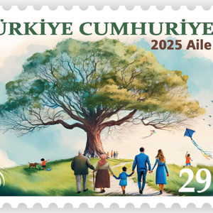 "2025 Aile Yılı" konulu anma pulu ve ilk gün zarfı tedavüle sunuldu - fotoğraf 2