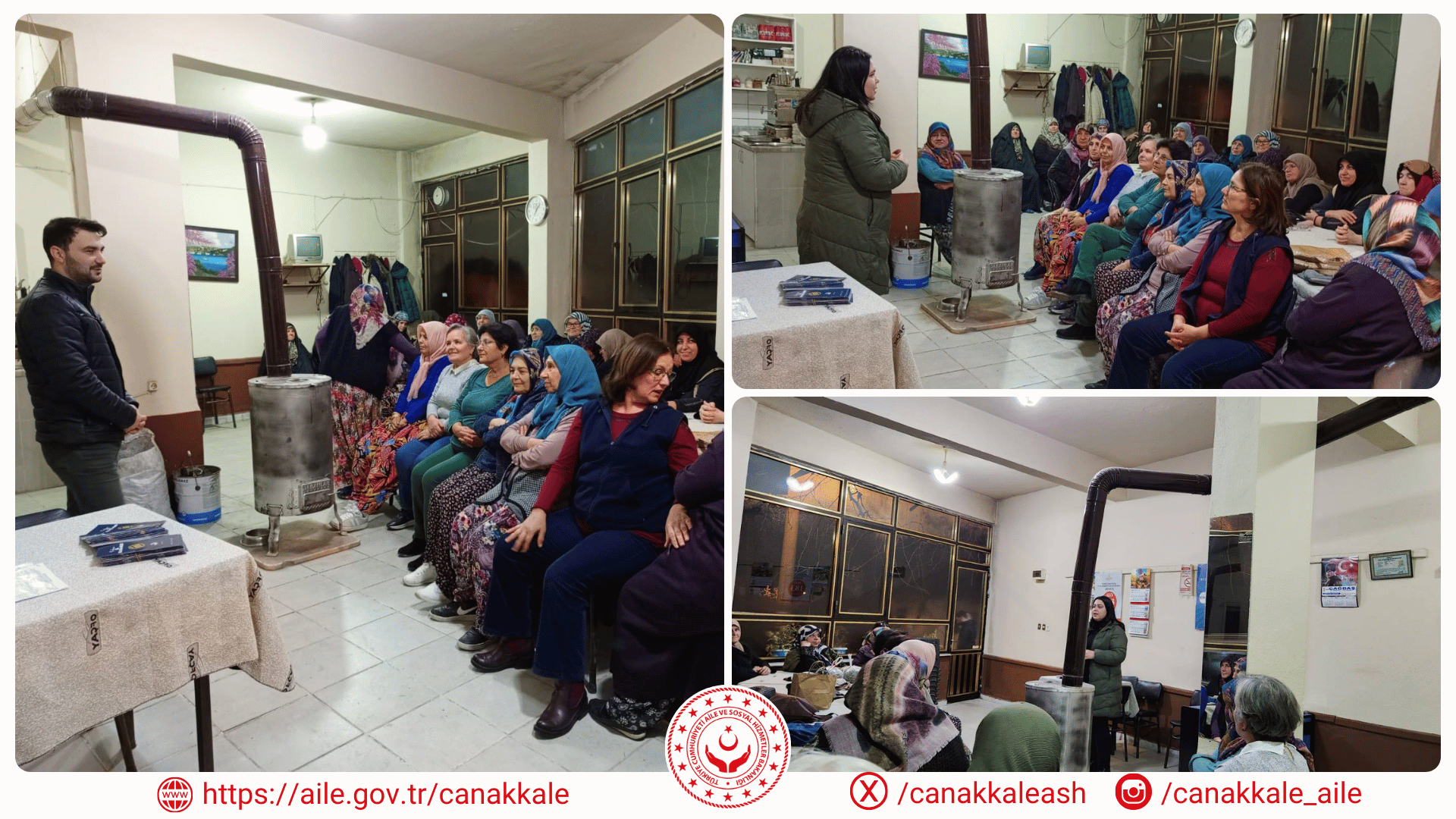 Biga Kozçeşme Köyü Kadına Yönelik Şiddetle Mücadele Farkındalık Eğitimi