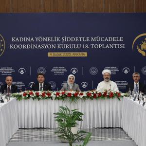 Aile ve Sosyal Hizmetler Bakanımız Göktaş, "Kadına Yönelik Şiddetle Mücadele Koordinasyon Kurulu 18. Toplantısı"na başkanlık etti - fotoğraf 6