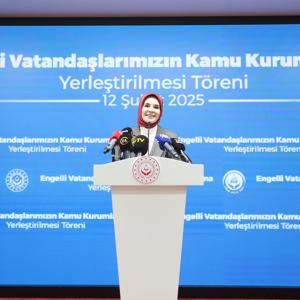 Bakanımız Göktaş, "Engelli Vatandaşların Kamu Kurumlarına Yerleştirilmesi Töreni"ne katıldı - fotoğraf 2