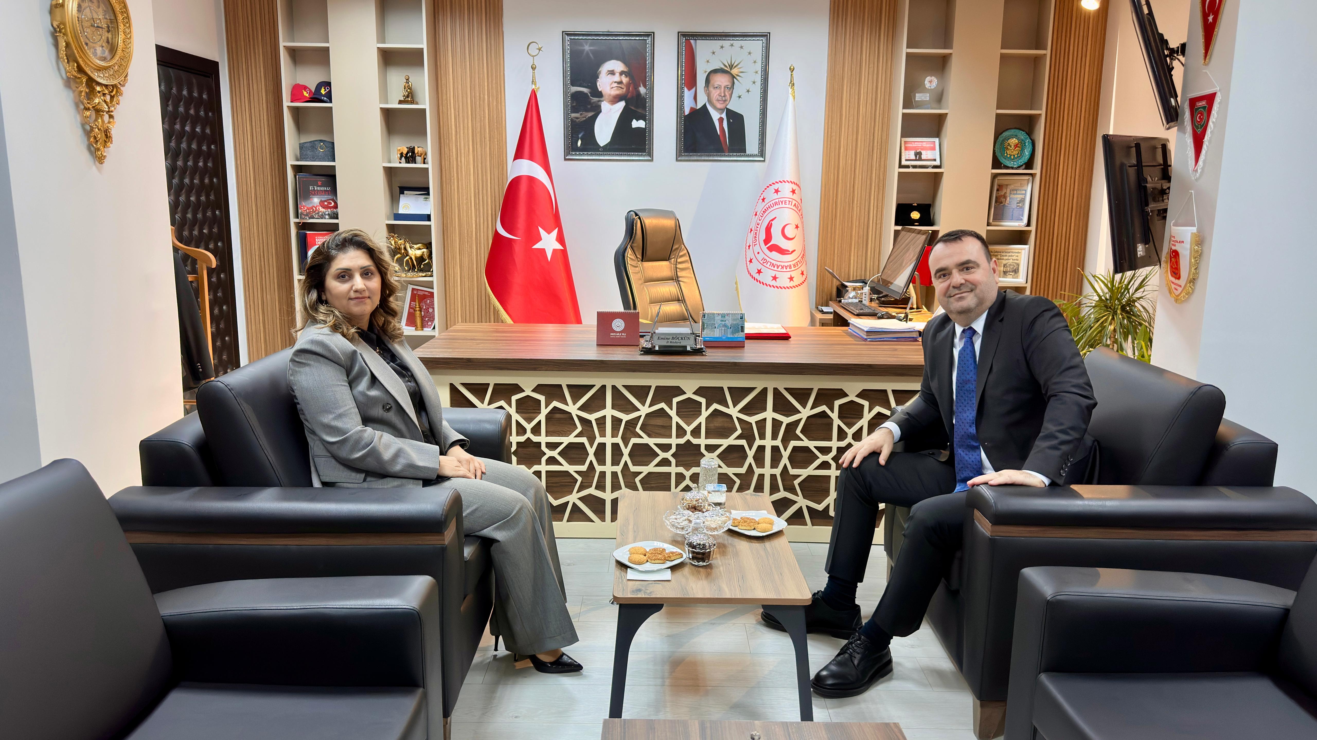 Hayırsever İş İnsanı Sayın Murat ERCİLİ'den Kurumumuza Ziyaret