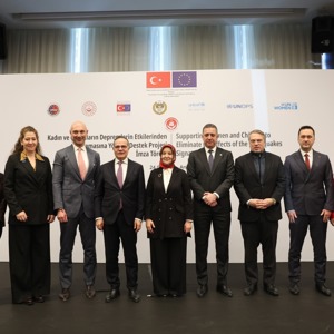"Kadın ve Çocukların Depremlerin Etkilerinden Korunmasına Yönelik Destek Projesi" imza töreni düzenlendi - fotoğraf 4