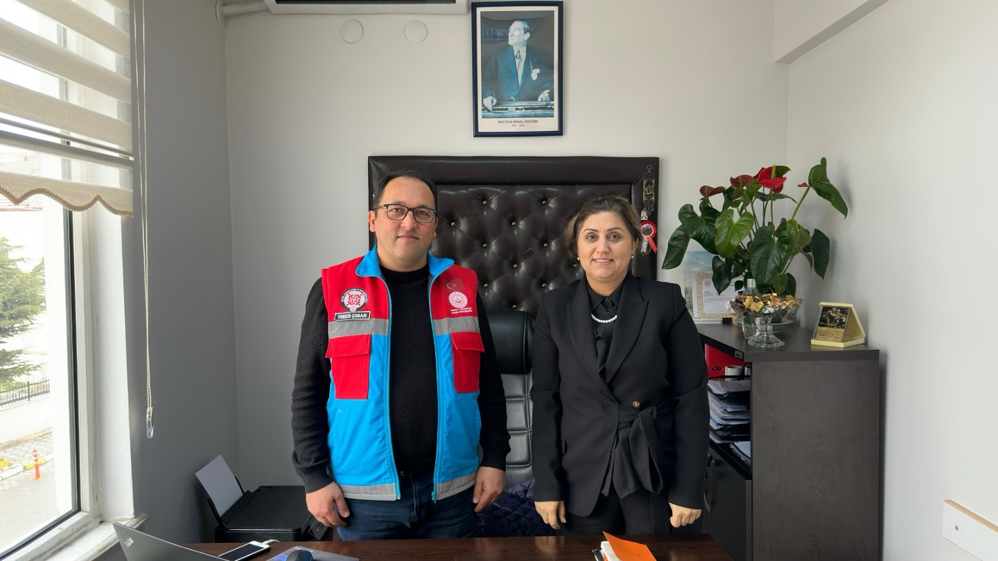 Balya Sosyal Yardımlaşma ve Dayanışma Vakfı Müdürü Sayın Ender ÇOBAN’a Ziyaret