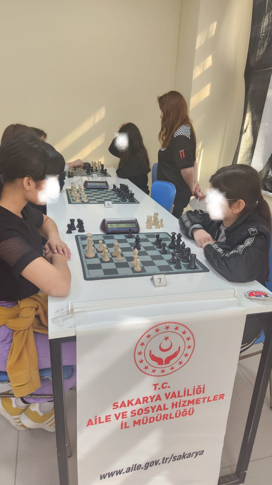 Çocuk Hizmetleri Genel Müdürlüğünün düzenlediği geleneksel satranç turnuvası