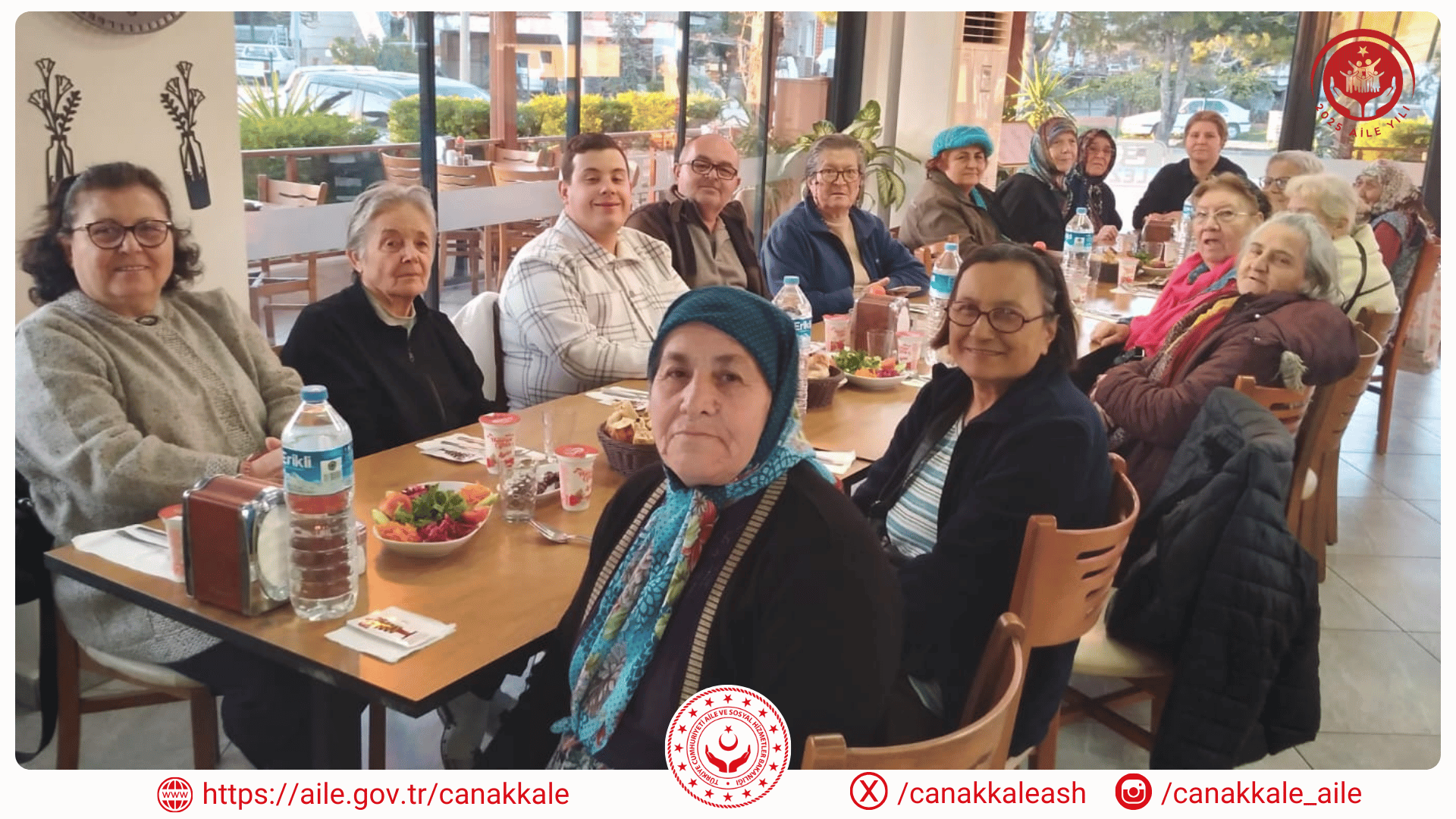 Hamiyet Feridun Sözen Huzurevi Sakinlerimiz, Hayırsever Hasan Karahan’ın Düzenlediği İftar Programında Bir Araya Geldi