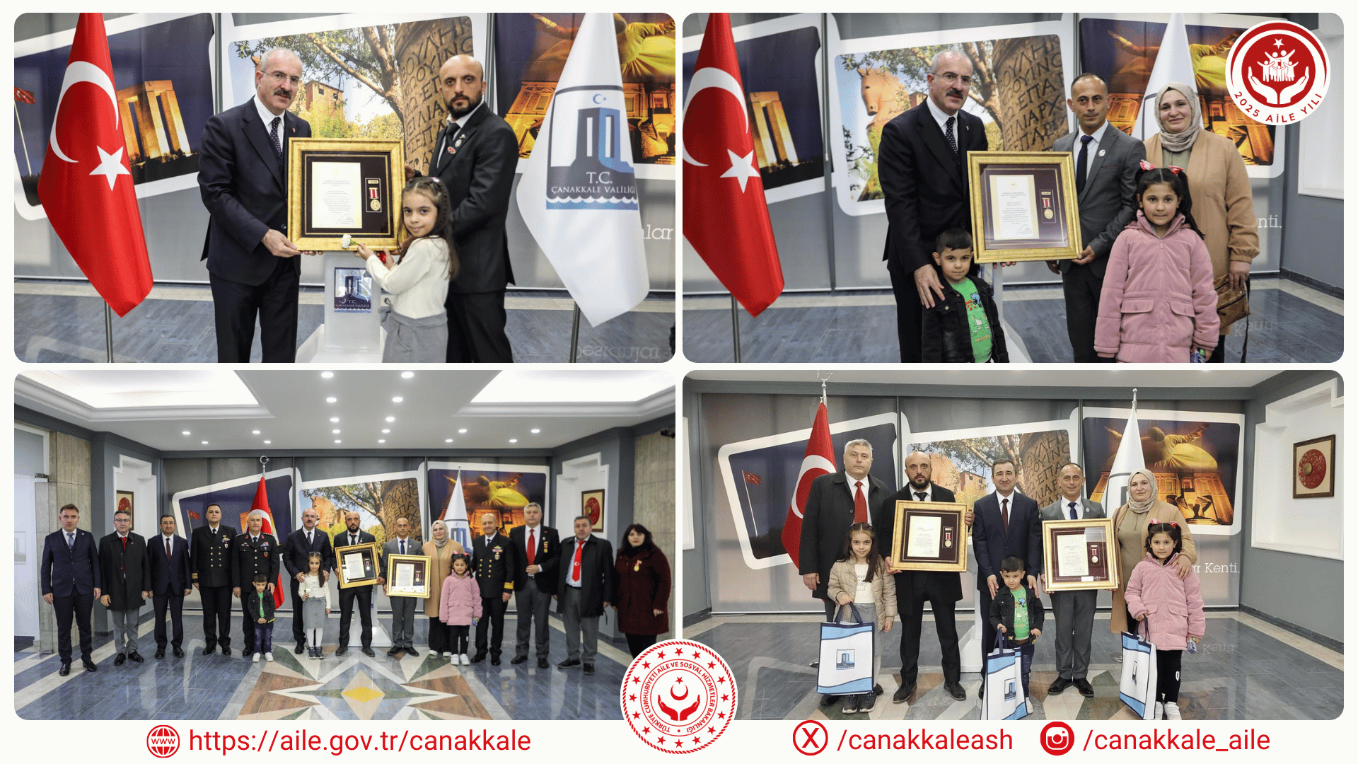 Devlet Övünç Madalyası Tevcih Töreni