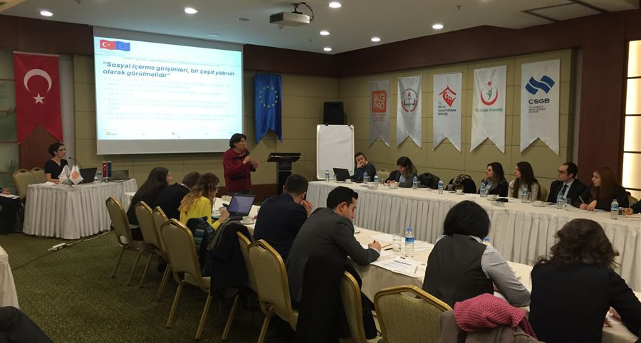 Ankara’da kamu personellerine yönelik "Sosyal İçerme Çalıştayı" düzenlendi.