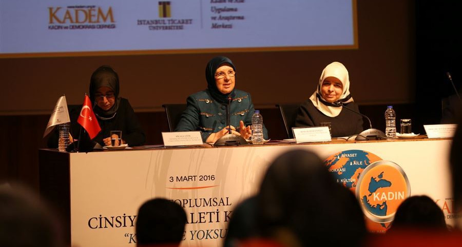 Bakan Ramazanoğlu Toplumsal Cinsiyet Adaleti Kongresi'ne katıldı