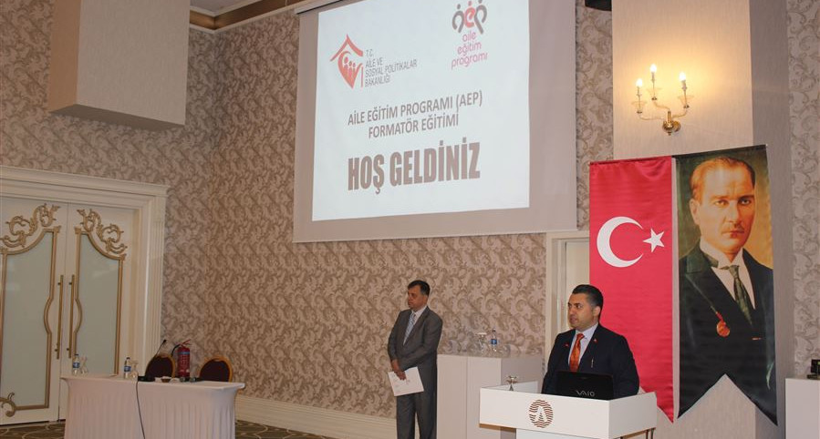 Aile Eğitim Programı(AEP) Formatör Eğitimi başladı.