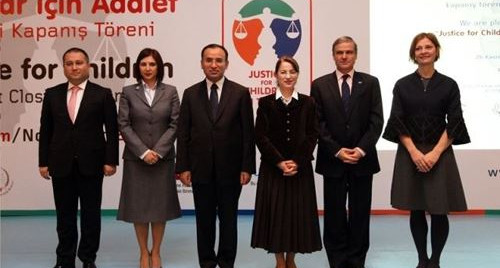 Çocuklar İçin Adalet Projesi kapanış toplantısı