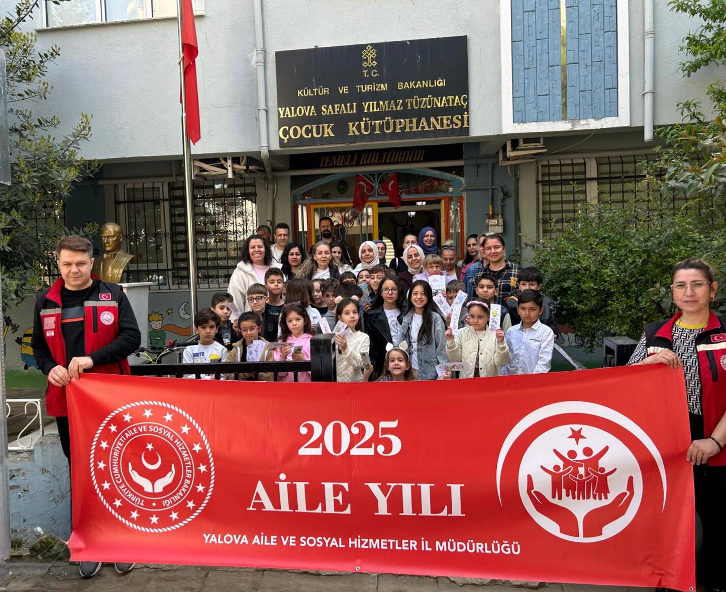 ''Kütüphanelerde Ailemle Okuyorum”  Etkinliği Düzenlendi