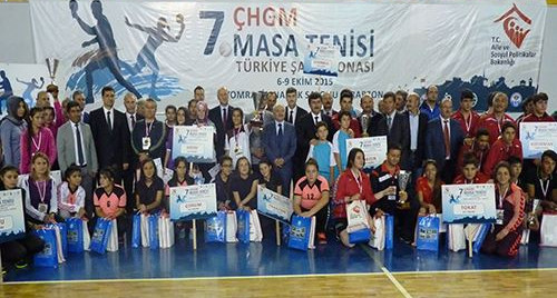 ÇHGM 7. Masa Tenisi Şampiyonası