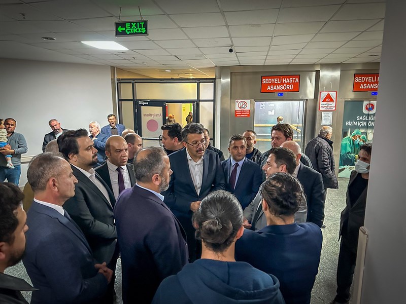 Vali Ali ÇELİK’ten Yaralılara Ziyaret