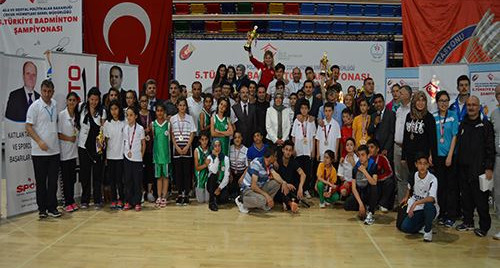 ÇHGM 5. Türkiye Badminton Şampiyonası yapıldı