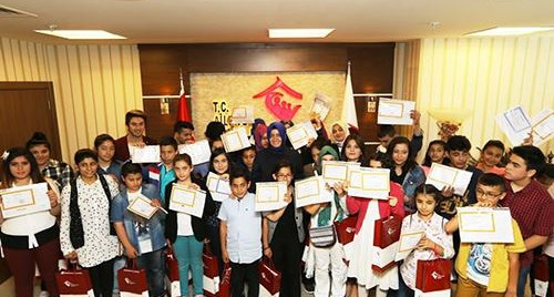 Aile ve Sosyal Politikalar Bakanlığında Karne Heyecanı