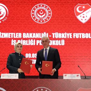Aile ve Sosyal Hizmetler Bakanlığı ile TFF arasında iş birliği protokolü imzalandı - fotoğraf 6