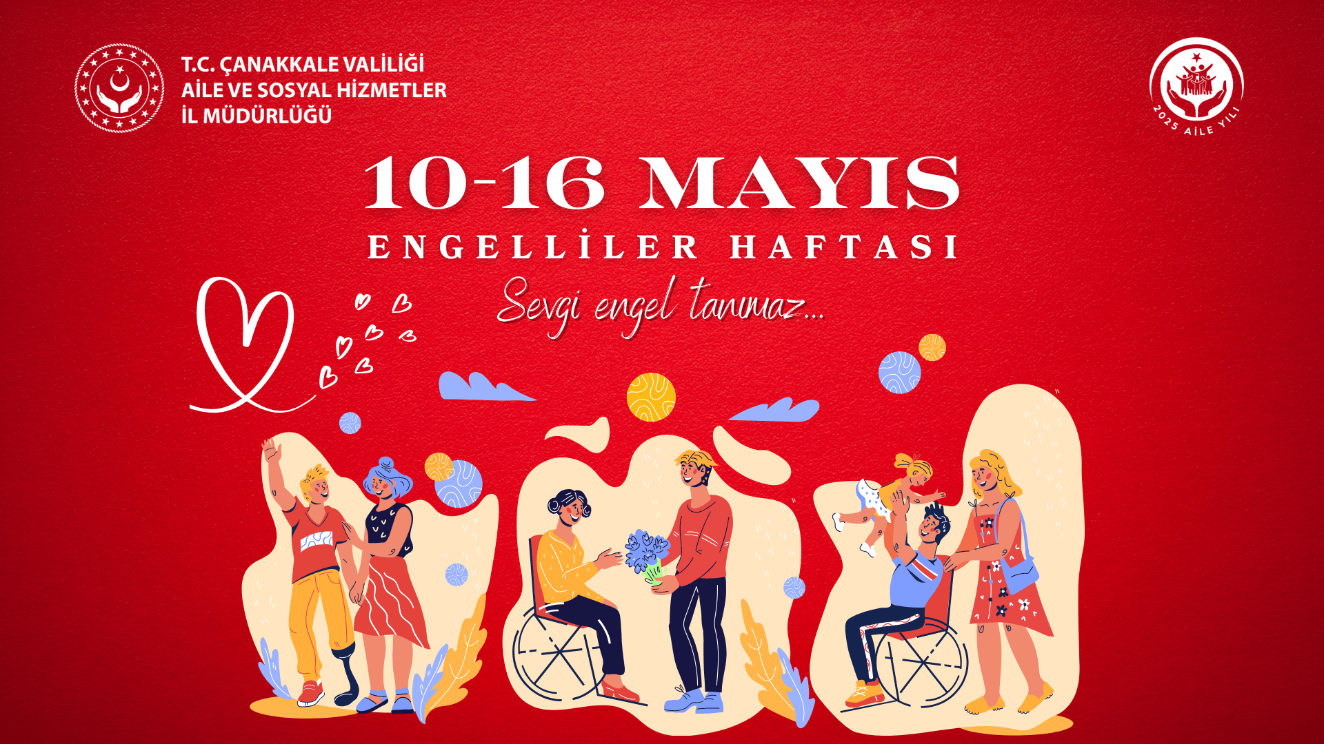 10-16 Mayıs Engelliler Haftası 