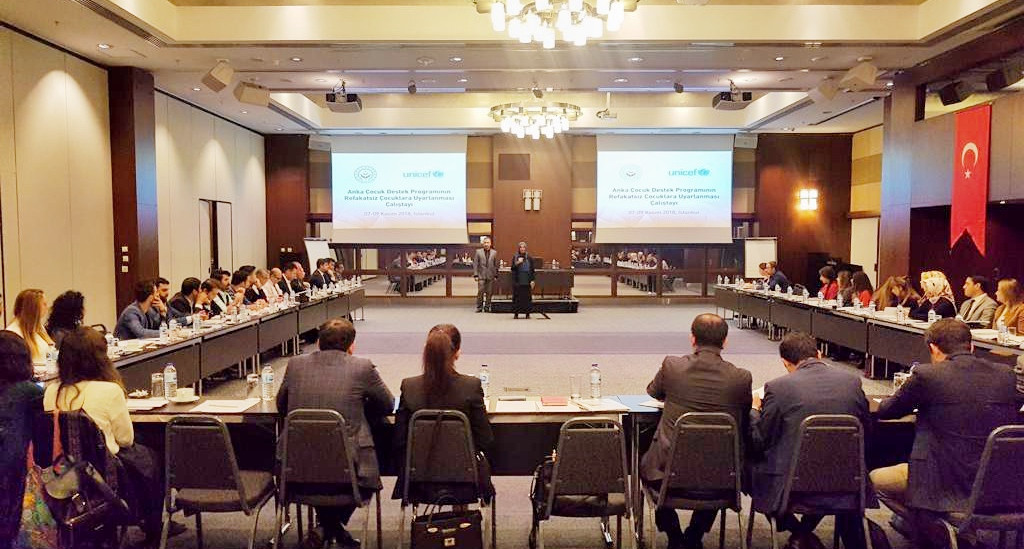 Anka Programının Refakatsiz Sığınmacı Çocuklar İçin Uyarlanma Çalıştayı İstanbul'da Başladı
